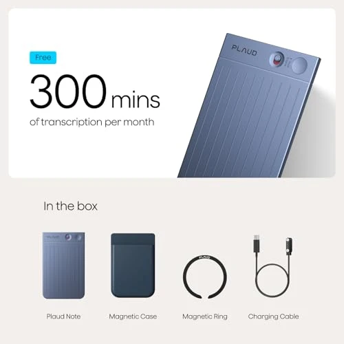 AI Voice Recorder with Transcription and Summarization — Voice Recognition & Productivity Software, Plaud