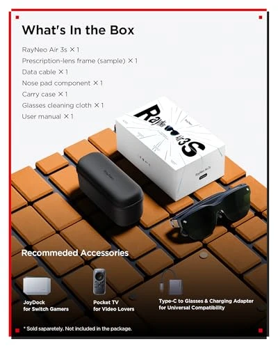 AR Glasses with 201-inch Display and 120Hz Refresh Rate — VR Headsets, RayNeo