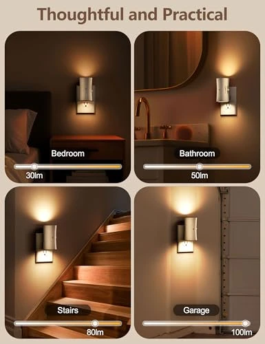 LED Night Light Plug-in Wall Light — Night Lights, fesnne