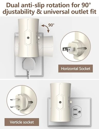 LED Night Light Plug-in Wall Light — Night Lights, fesnne