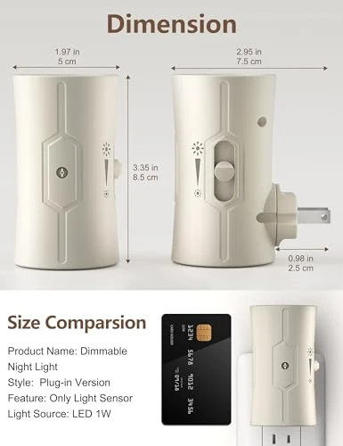 LED Night Light Plug-in Wall Light — Night Lights, fesnne