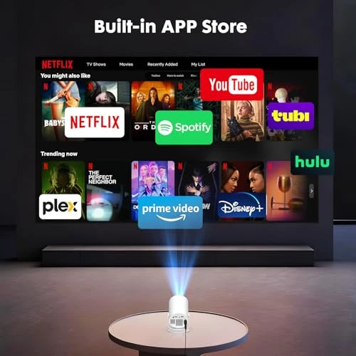 Mini Projector with WiFi and Bluetooth — Home Theater Projectors, Tecaki