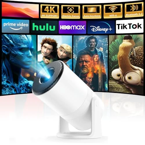 Mini Projector with WiFi and Bluetooth — Home Theater Projectors, YINCODI