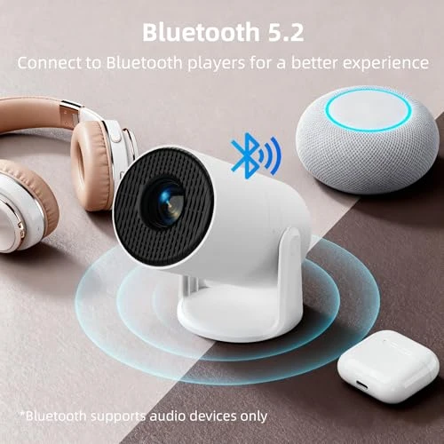 Mini Projector with WiFi and Bluetooth — Home Theater Projectors, YINCODI