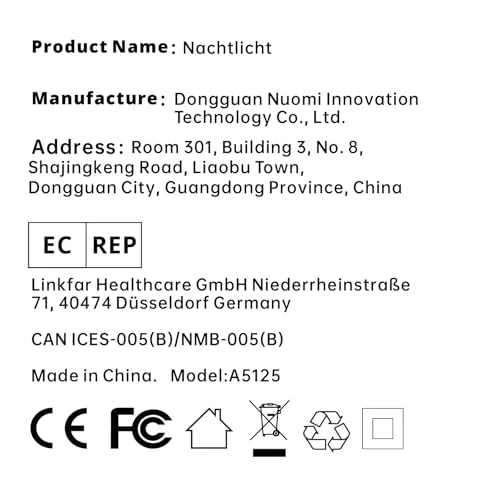 Rechargeable Battery Night Light with Motion Sensor, Portable Mini Warm White LED Stick-on Closet Light, Adjustable... — Night Lights, Lyridz