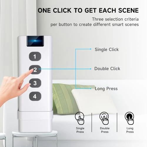 Scene Remote Button — Smart Home Hubs & Controllers, IHSENO