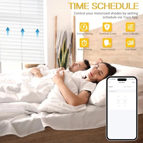 Smart Blinds Motor with Free Hub and 6-Month Battery — Blower, Teefinstia