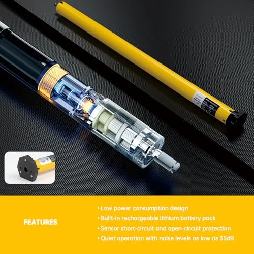 Smart Blinds Motor with Free Hub and 6-Month Battery — Blower, Teefinstia