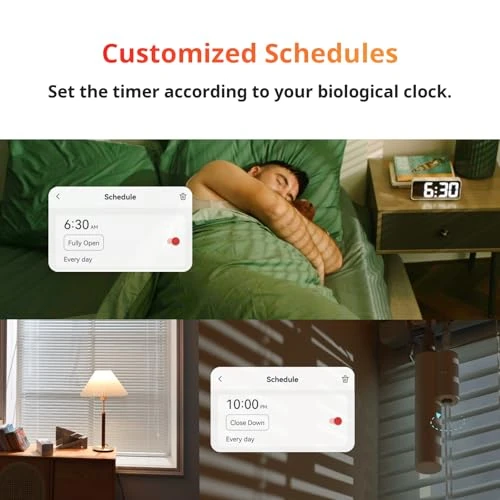 Smart Electric Motorized Blinds Kit — Honeycomb, SwitchBot