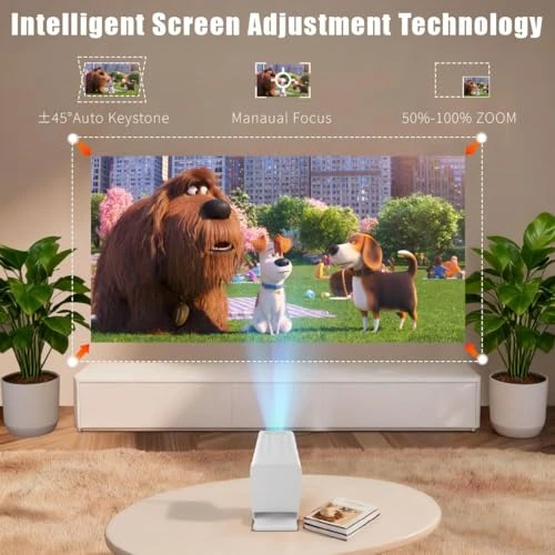 Smart Projector with Apps — Home Theater Projectors, XENPONAD