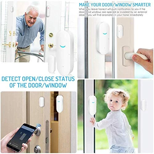 WiFi Door Sensor — Smart Home Security, Gaoducash