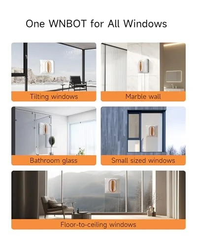 Window Cleaning Robot with Dual Water Spray — Smart Cleaning Robots, SEEING.U