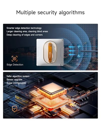 Window Cleaning Robot with Dual Water Spray — Smart Cleaning Robots, SEEING.U