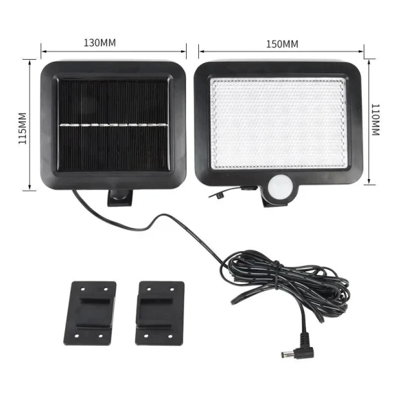 Outdoor Solar Light with Motion Sensor — Outdoor Security & Flood Lighting, Artesano Home