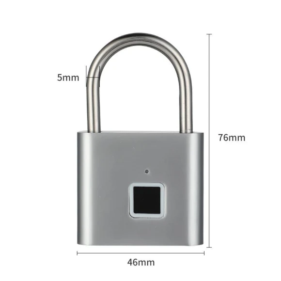 Smart Fingerprint Padlock — Smart Home Security, guangchang01