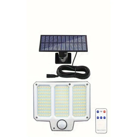Split Solar Lights with Motion Sensor and Remote — Outdoor Security & Flood Lighting, Lanzhong