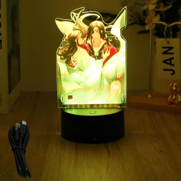 3D Anime Figure Lamp with LED Night Light — Night Lights, Your Department Home