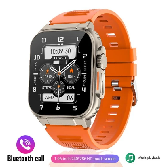 Bluetooth Call Smartwatch with Large Battery and 100+ Sport Modes — Smartwatches, Zodvboz