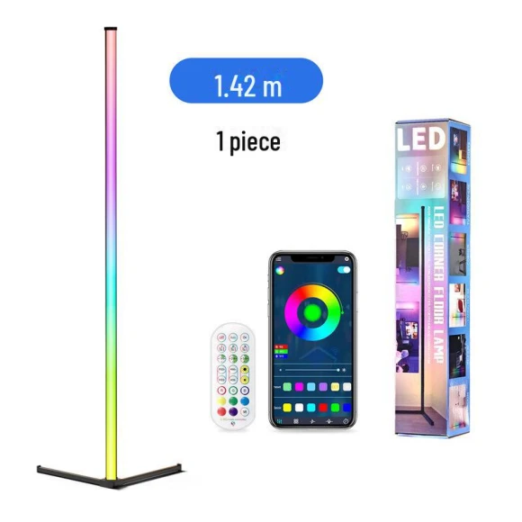 Colorful LED Ambient Floor Lamp — Standing Lights, Smarter than future