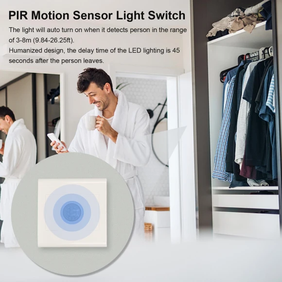 Light Switch with Motion Sensor — Motion Sensors, Painter