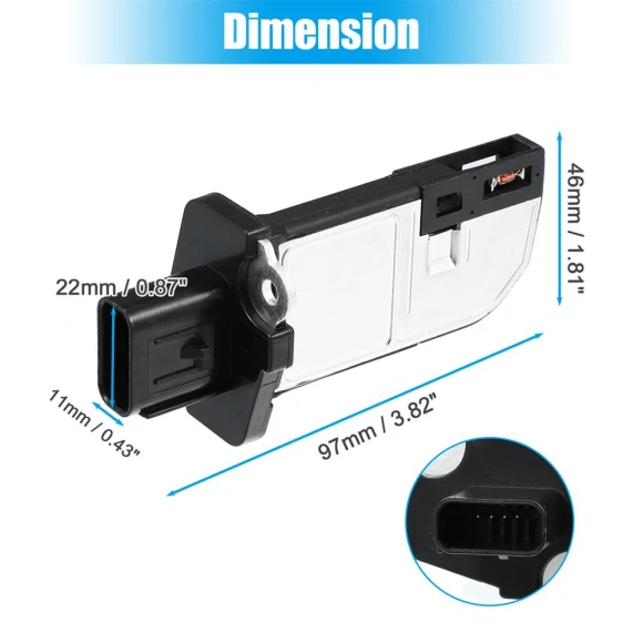 Mass Air Flow Sensor — Mass Air Flow, Motorcraft