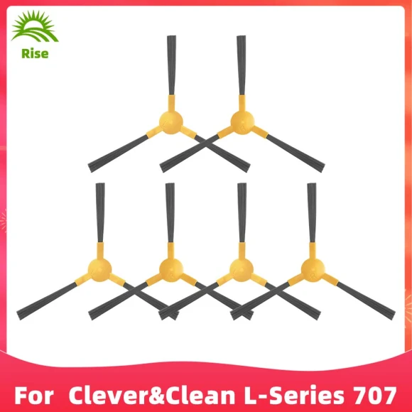 Robot Vacuum Roller Side Brush, HEPA Filter, and Mop Cloths Replacement Set — Parts & Accessories, KBUYS