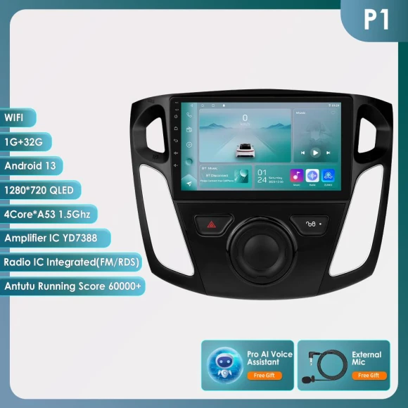 9.7-inch Android Car Multimedia Player — In-Dash, OSSURET