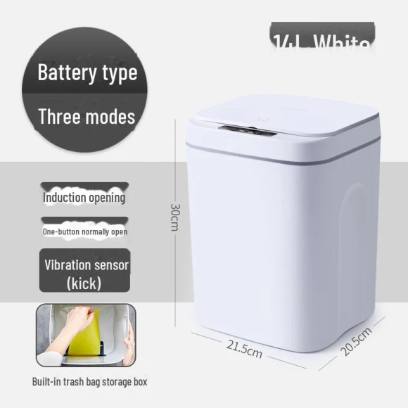 Automatic Deodorizing Trash Can — Kitchen Cans, DAISHU
