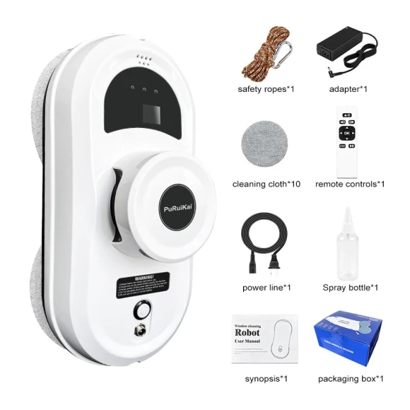 Automatic Glass Cleaning Robot — Smart Cleaning Robots, PuRuiKai