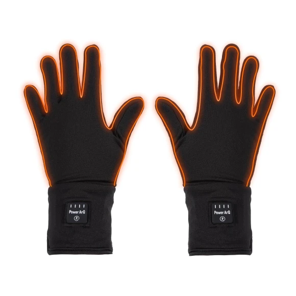 Electric Heated Gloves with Smartphone Touch Compatibility — Gloves, Japan Zen Mall