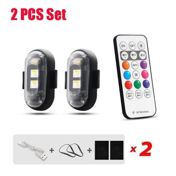Remote-Controlled Strobe Light with Multiple Colors and Flashing Modes — Strobe Lights, TIME IS LIFE