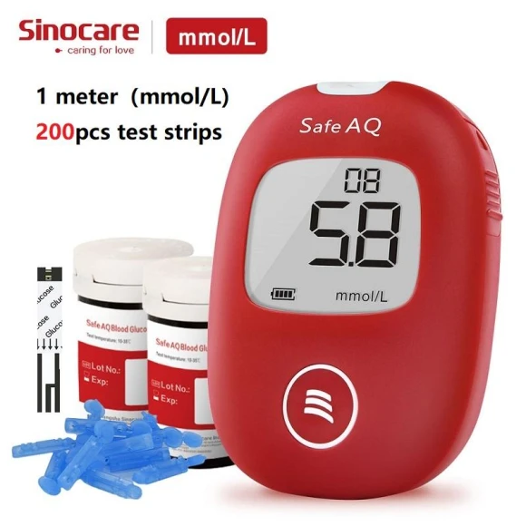 Smart Blood Glucose Meter Kit — Diabetes Monitoring Devices, SINOCARE