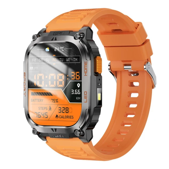 Smart Bracelet with GPS, Health Monitoring, and Voice Assistant — Smartwatches, the BAY