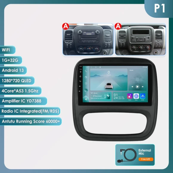 4G AI Voice Android Auto Car Radio — Car Installation Essentials, OSSURET