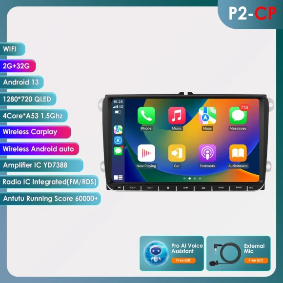 Car Multimedia Player — In-Dash, Hizpo
