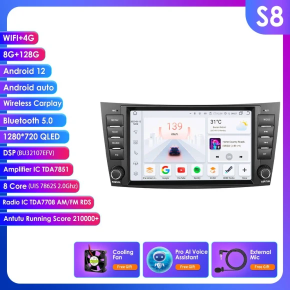 Car Multimedia System — In-Dash, Hizpo