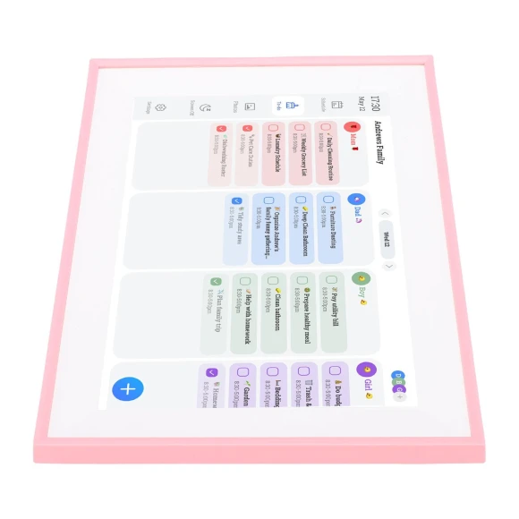 Digital Calendar with Touchscreen and Chore Chart — Digital Planners, Koogeelife