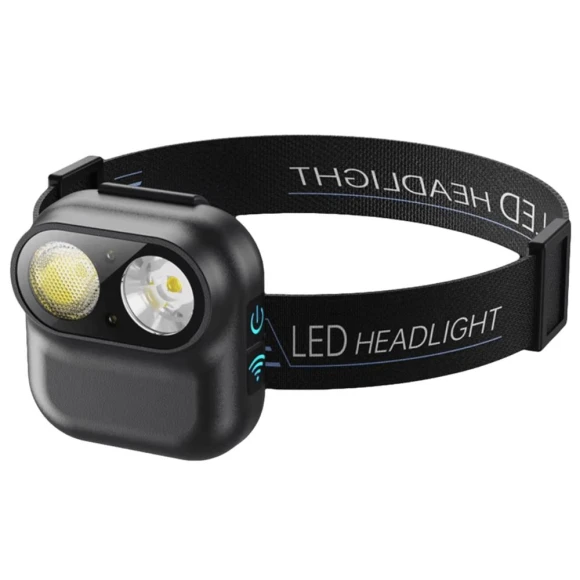 Hands-Free Smart Sensor Headlamp with Adjustable Brightness — Flashlights, Shengshijieda
