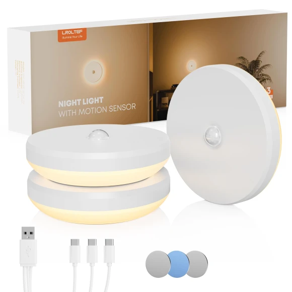 Indoor Motion Sensor Footlight — Tap Lights, LROLTEF