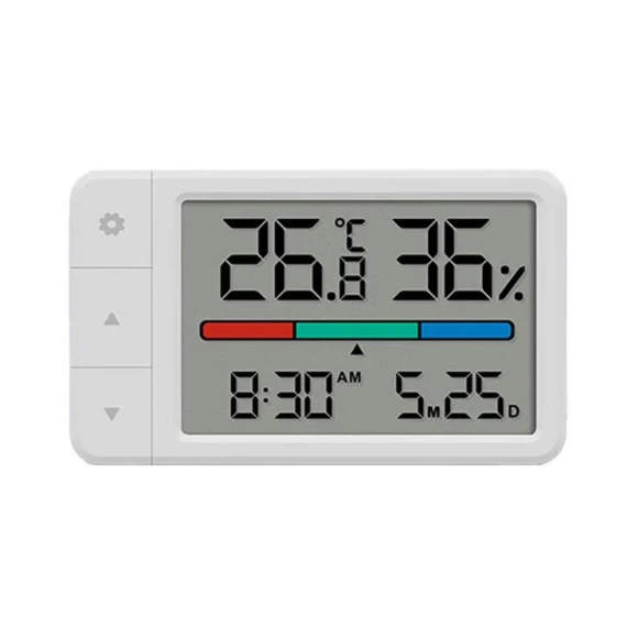 Intelligent Thermohygrometer Large Screen Temperature Sensor Mini Thermometer — Thermal Measurement Tools, Lulou