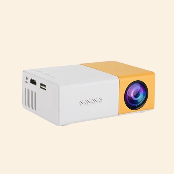 Mini Portable HD 1080P Mobile Projector — Home Theater Projectors, LIAESMART Home