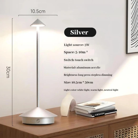 Rechargeable Table Lamp — Desk & Table Lighting, Vinde Home