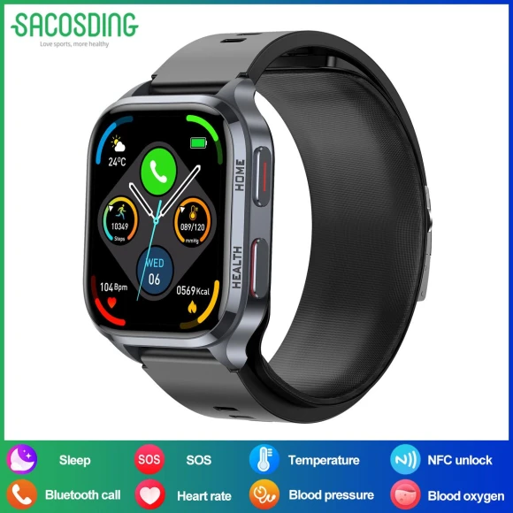 Smart Watch with Air Pump + Airbag — Smartwatches, SACOSDING