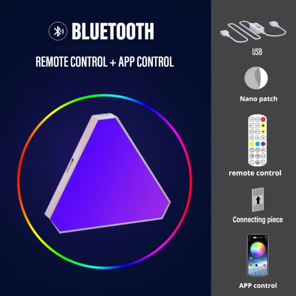 Triangular Wall Light — Wall Lighting, Aura Living