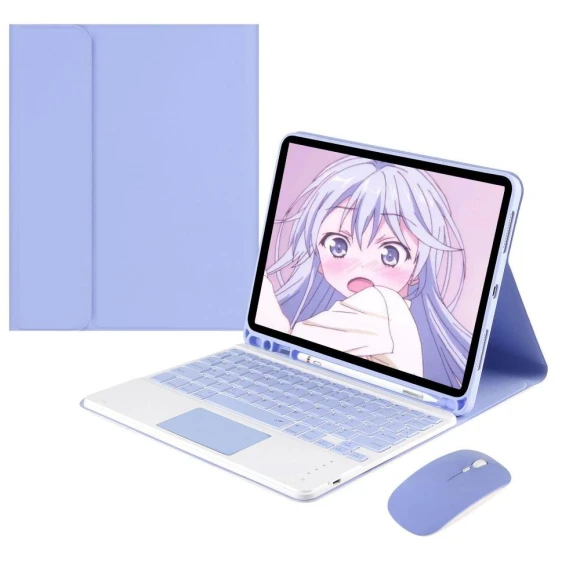 Bluetooth Keyboard Case with Touchpad for iPad Air 6th Gen — Keyboard Cases, SS-Pajamas-01