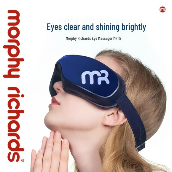 Foldable Smart Eye Massager with Heat and Bluetooth Music — Rollers & Pens, Morphy Richards