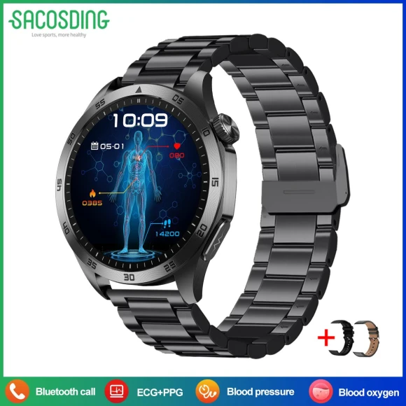 Micro Physical Blood Oxygen Blood Pressure Smart Watch — Smartwatches, SACOSDING
