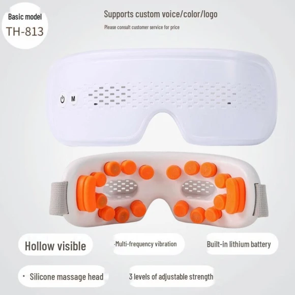 Smart Eye Massager with 3-level Vibration and Visible Screen — Rollers & Pens, UD