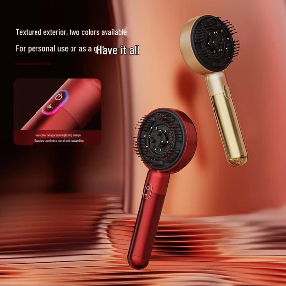 Smart Hair and Scalp Massager Comb with EMS Red Light — Foot Care Solutions, Philips