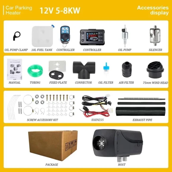 Diesel Car Heater — Heaters & Furnaces, Webasto